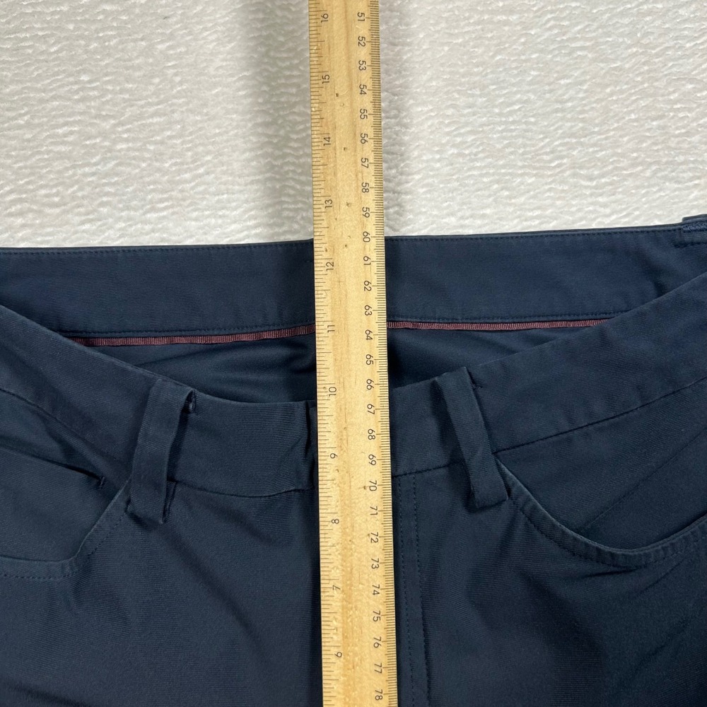 Lululemon ABC Pant Slim Trousers Mens 30 Navy Blue Technical Five Pocket Casual - Picture 10 of 10